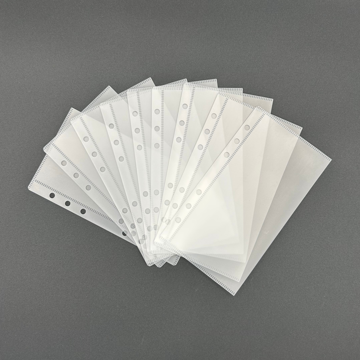 A6 Frosted Cash Stuffing Envelopes- Set of 9