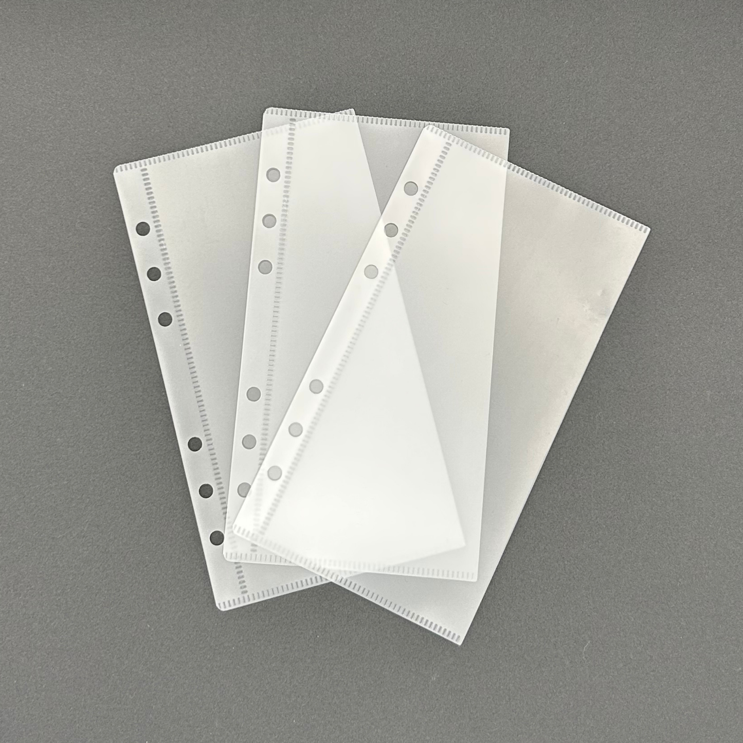 A6 Frosted Cash Stuffing Envelopes- Set of 3