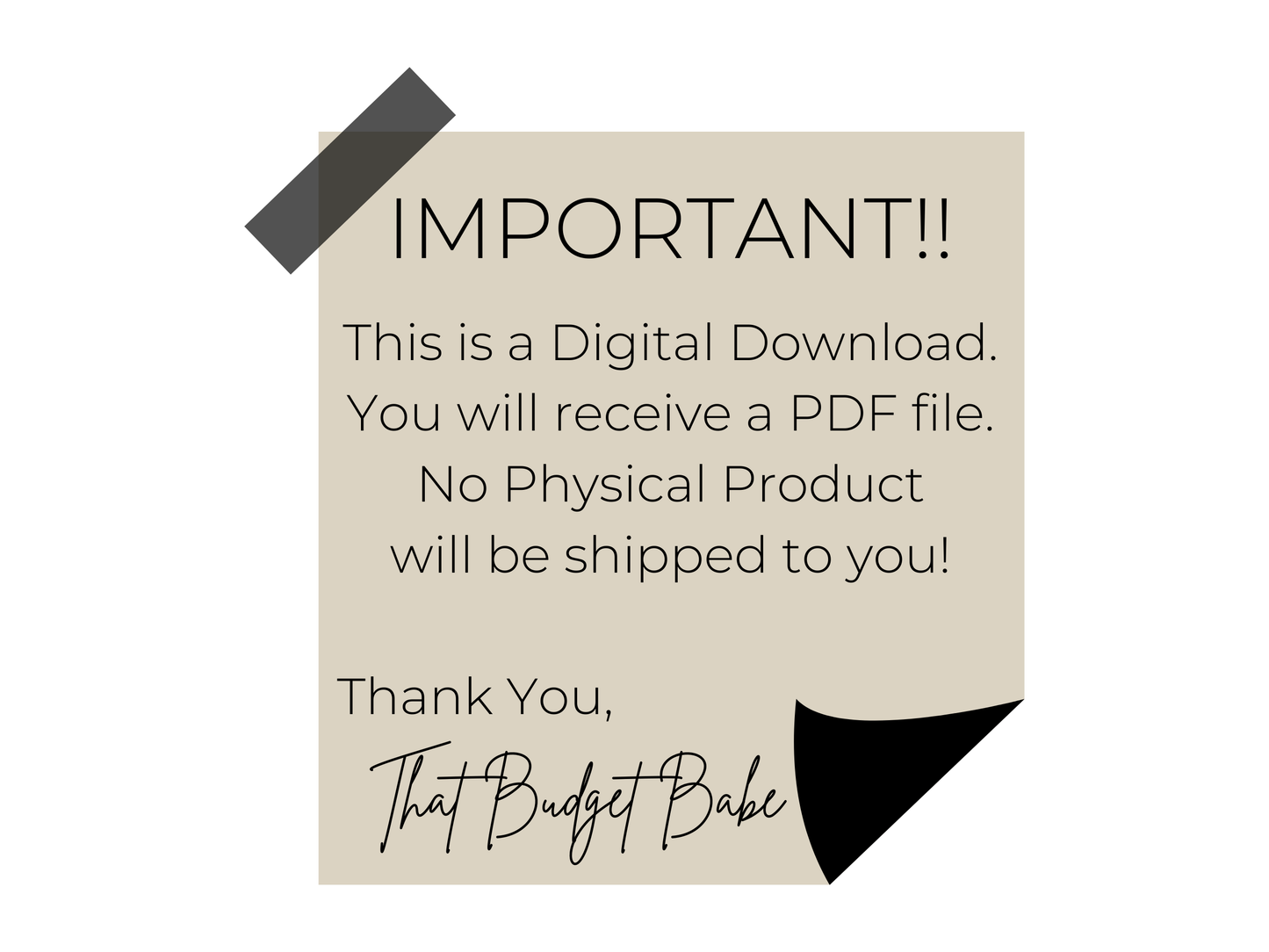 Monthly Bill Creator Calendar | Instant PDF Download