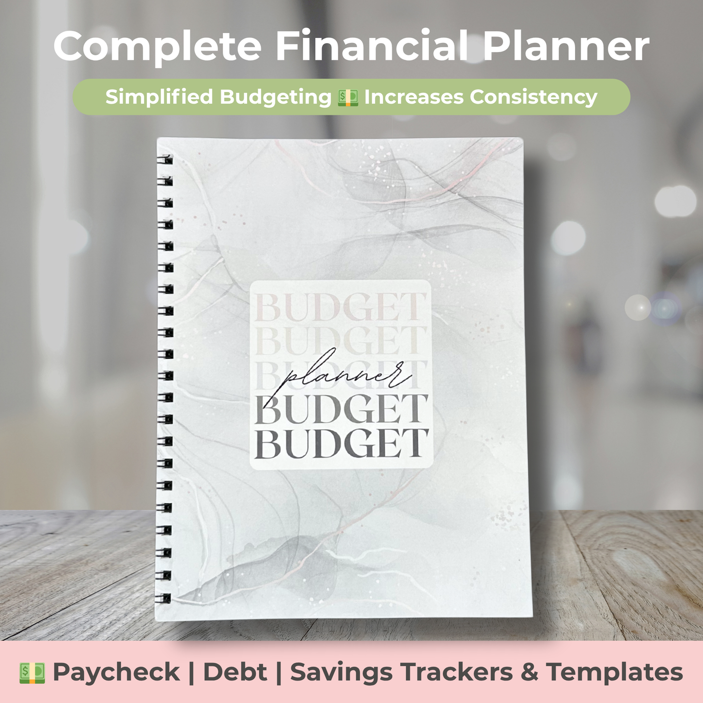 The #1 Viral TBB 12 Month Undated Budget Planner