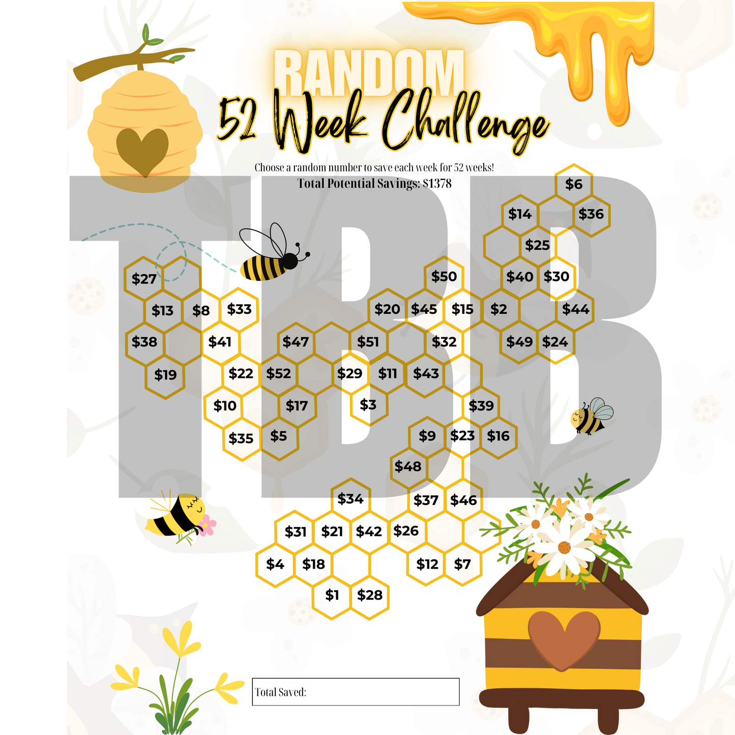 PDF Savings Challenge Book